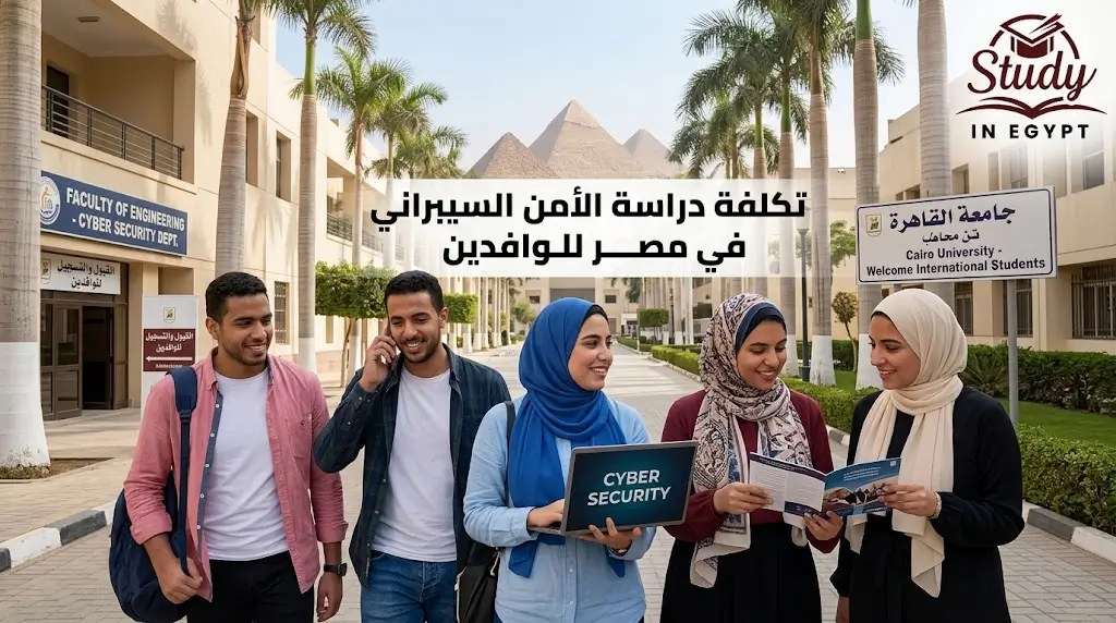 تكلفة دراسة الأمن السيبراني في مصر للوافدين وأهم الرسوم