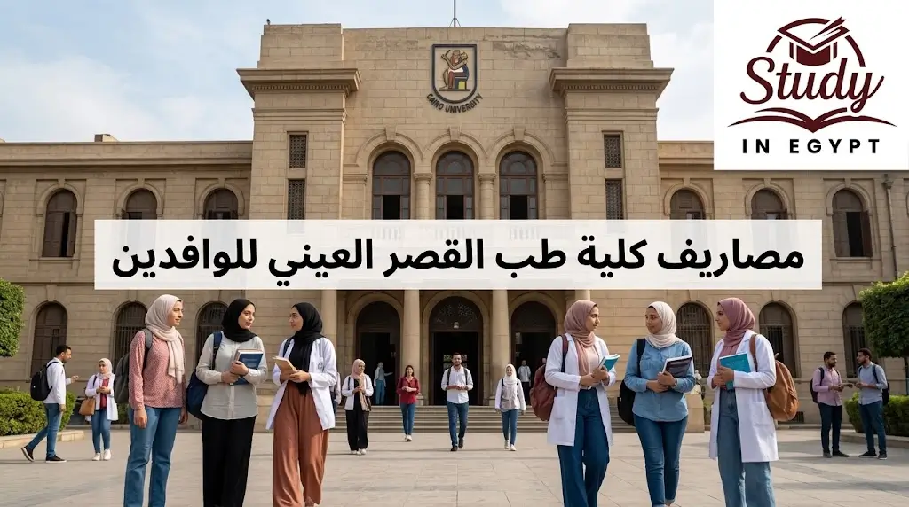 مصاريف كلية طب القصر العيني للوافدين 2026 والرسوم كاملة
