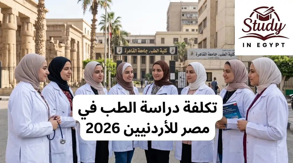 دراسة الطب في مصر للاردنيين 2026 الشروط والخطوات