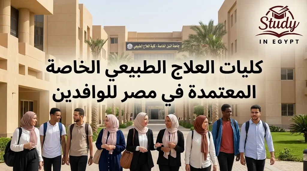 كليات العلاج الطبيعي الخاصة المعتمدة فى مصر للوافدين وأهمها