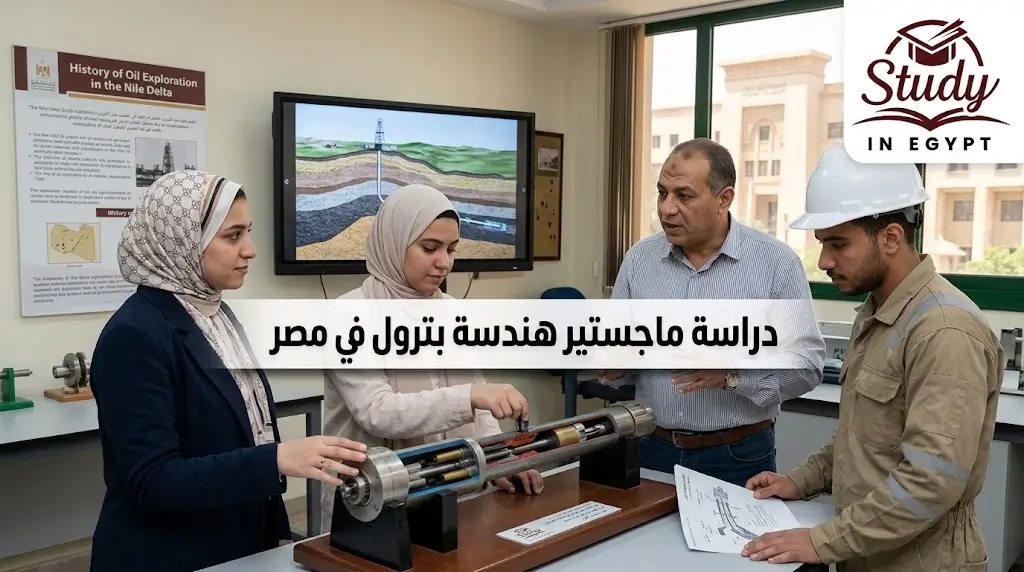 ماجستير هندسة البترول في مصر شروط القبول وأفضل الجامعات