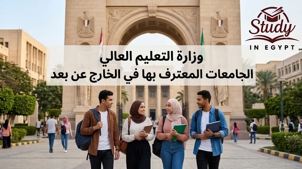 وزارة التعليم العالي الجامعات المعترف بها في الخارج عن بعد