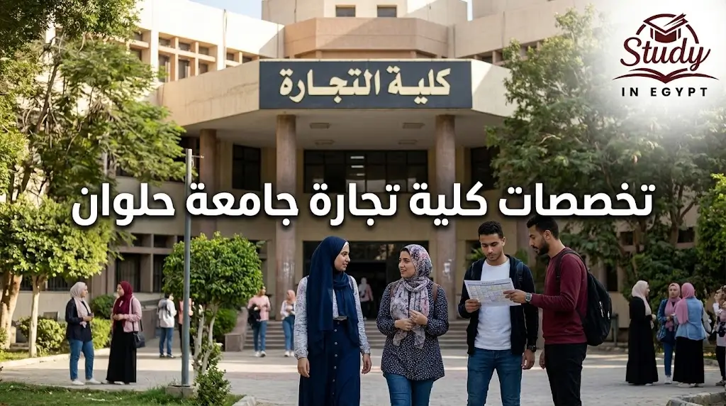 تخصصات كلية تجارة جامعة حلوان وأقسامها وبرامجها الدراسية