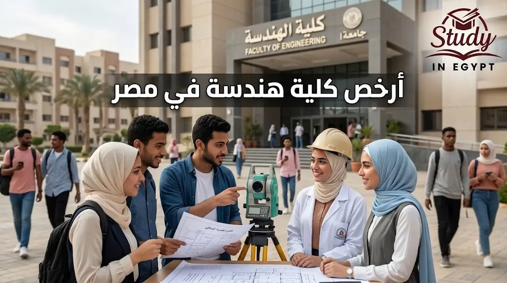 أرخص كلية هندسة في مصر 2026 المصاريف وافضل التخصصات