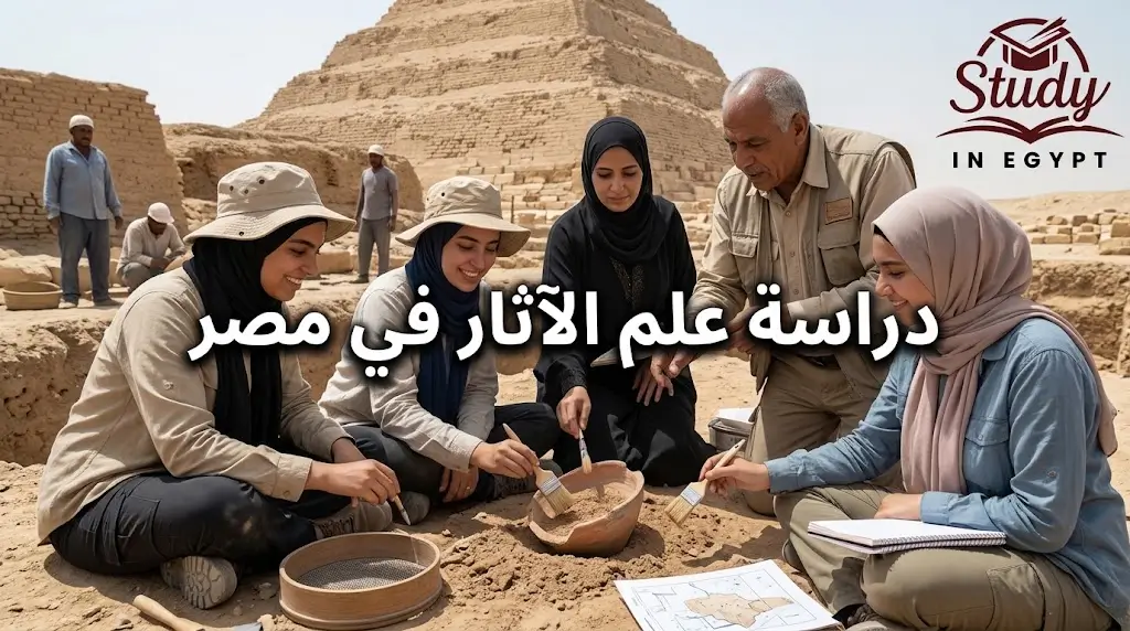 دراسة علم الآثار في مصر