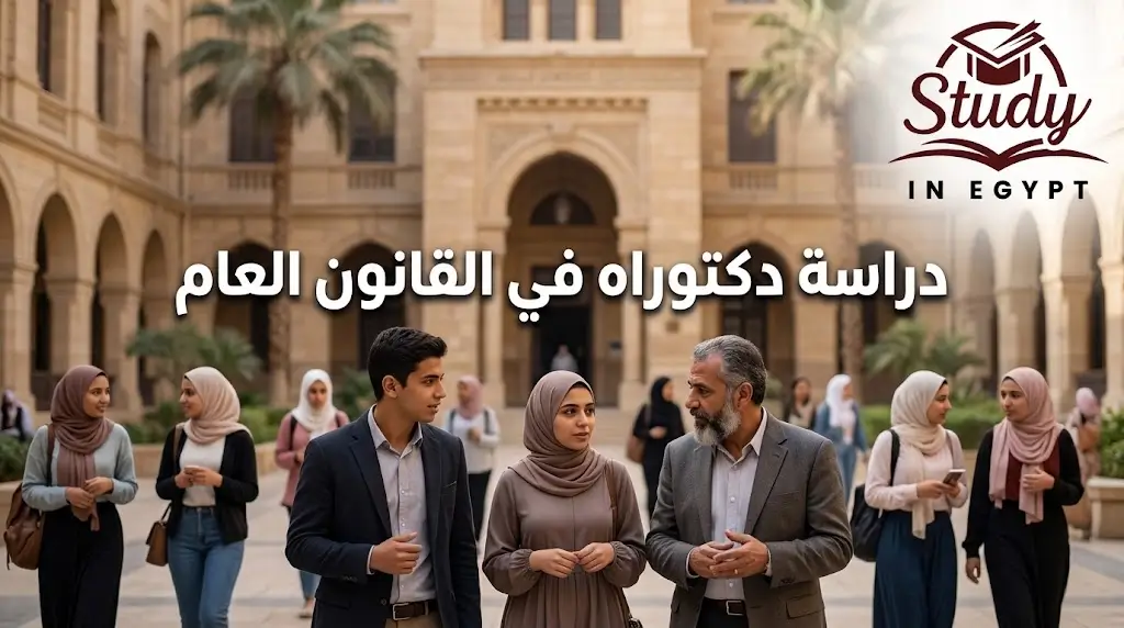 دراسة دكتوراه في القانون العام أهم المسارات والشروط