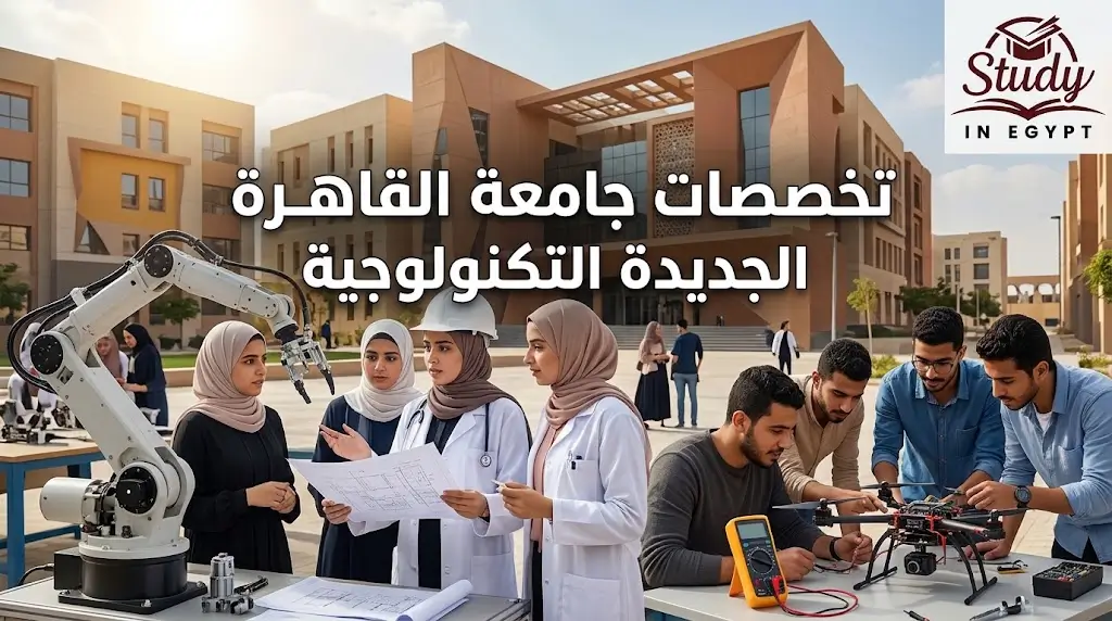 تخصصات جامعة القاهرة الجديدة التكنولوجية ومجالات الدراسة
