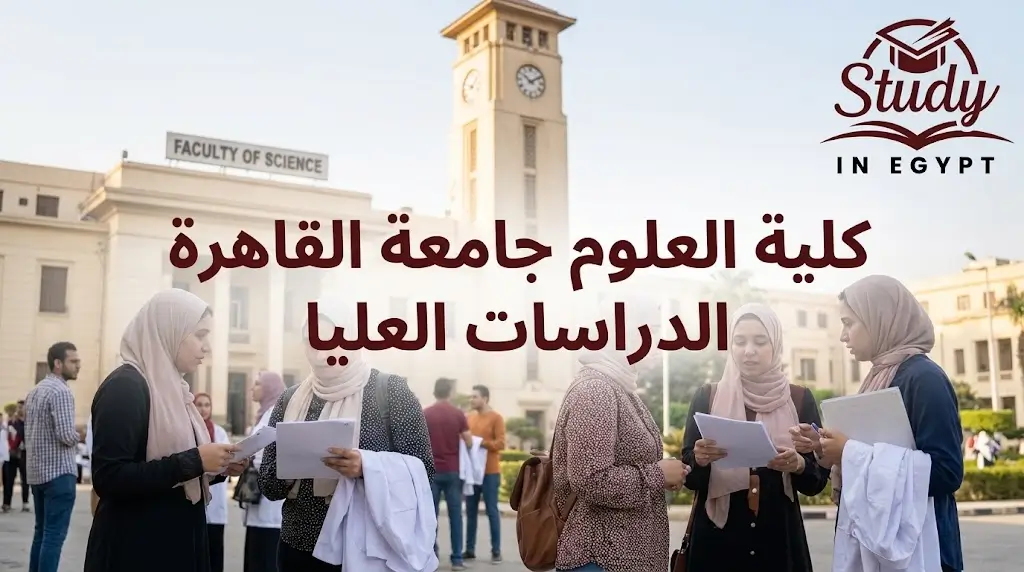 كلية العلوم جامعة القاهرة الدراسات العليا شروط وتخصصات القيد