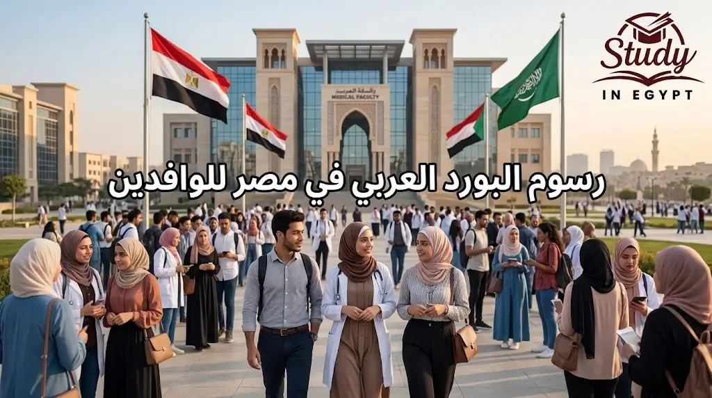 رسوم البورد العربي في مصر للوافدين وتفاصيل التسجيل كاملة