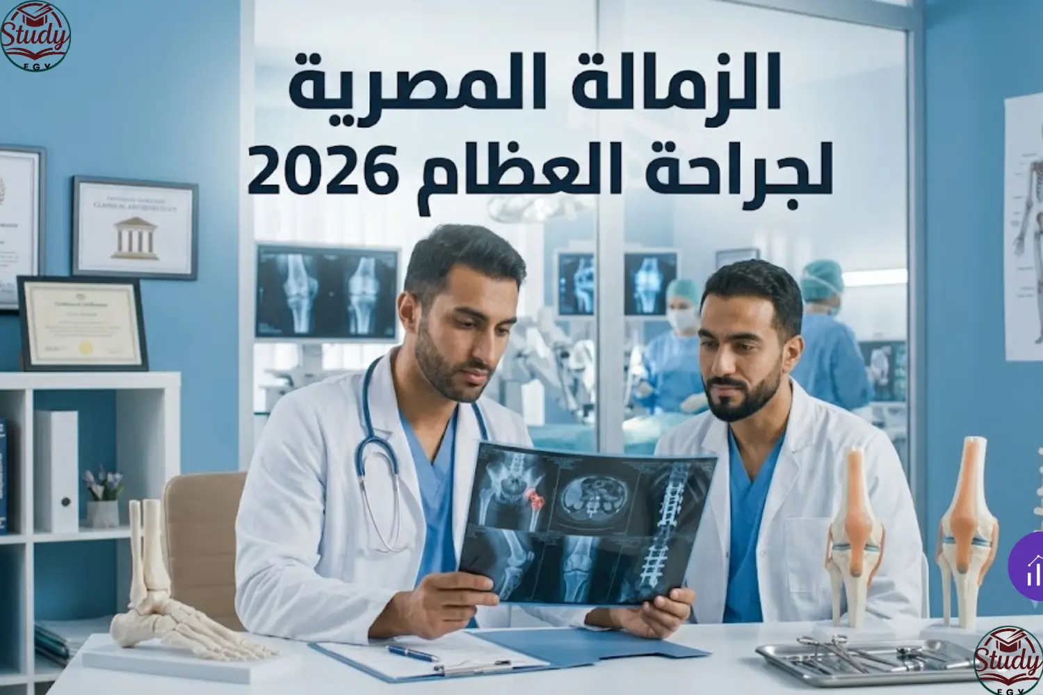 الزمالة المصرية لجراحة العظام 2026 الشروط والمصاريف كاملة