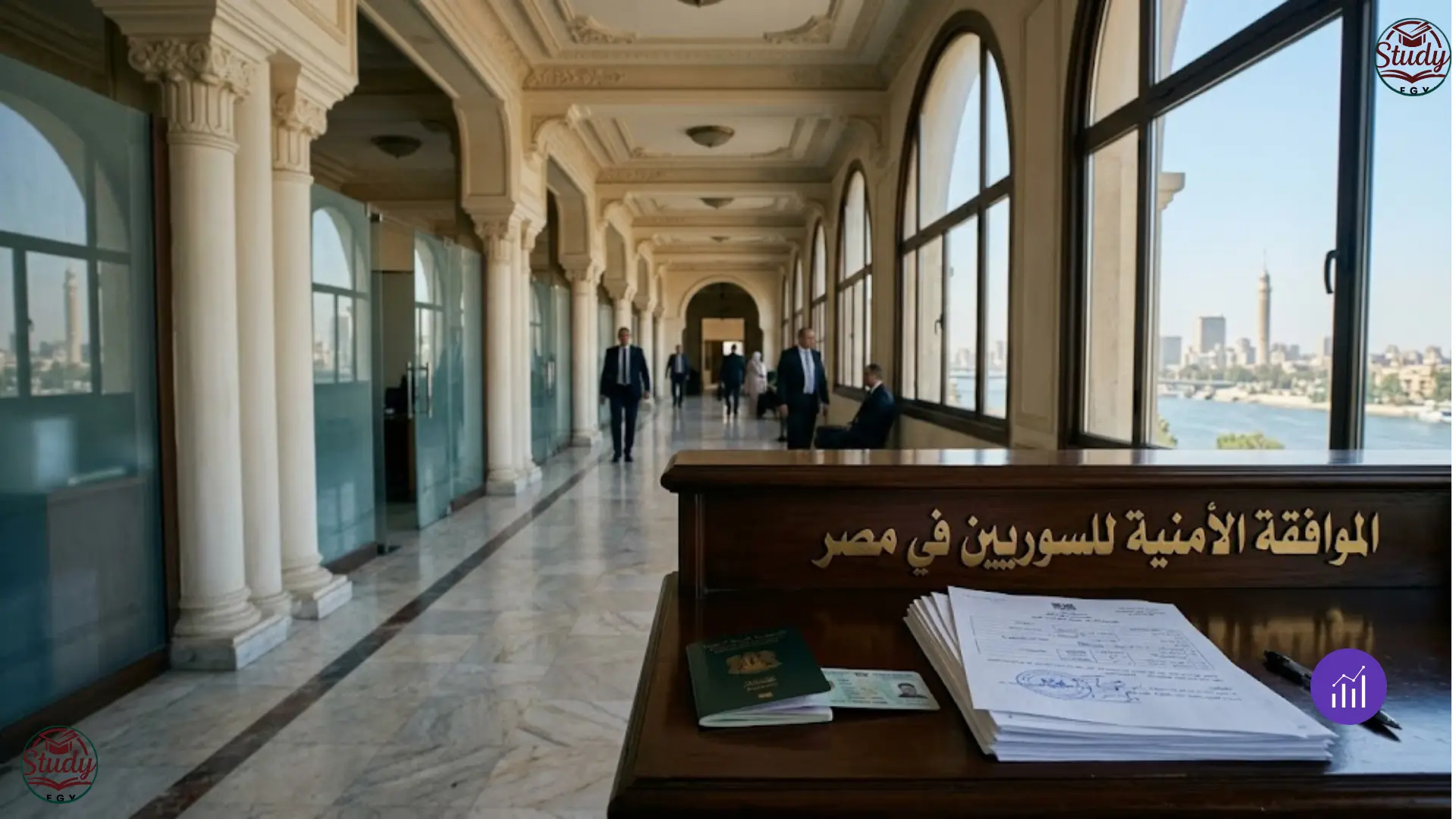 الموافقة الامنية للسوريين في مصر