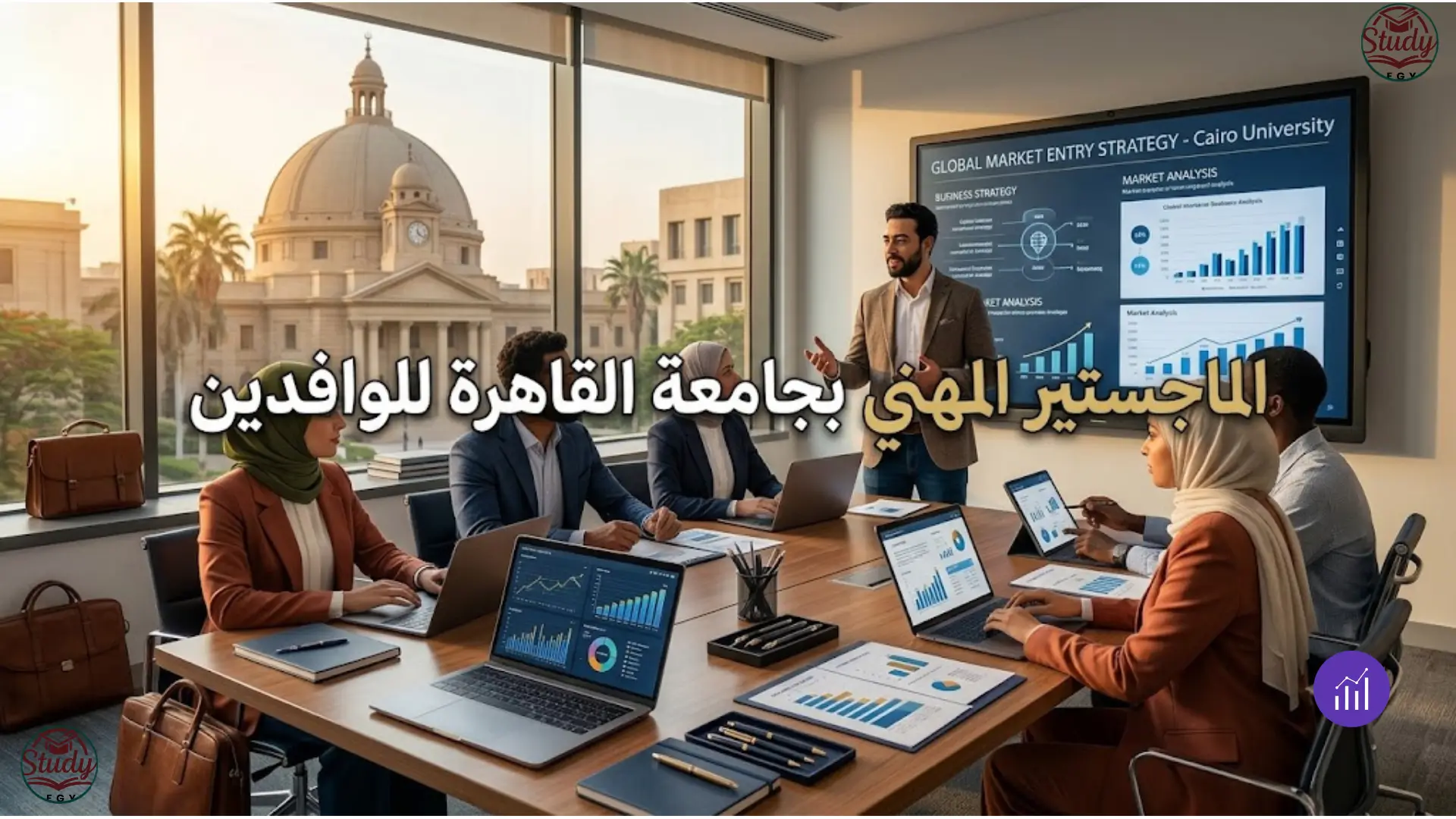 الماجستير المهني بجامعة القاهرة للوافدين الشروط والرسوم والتخصصات