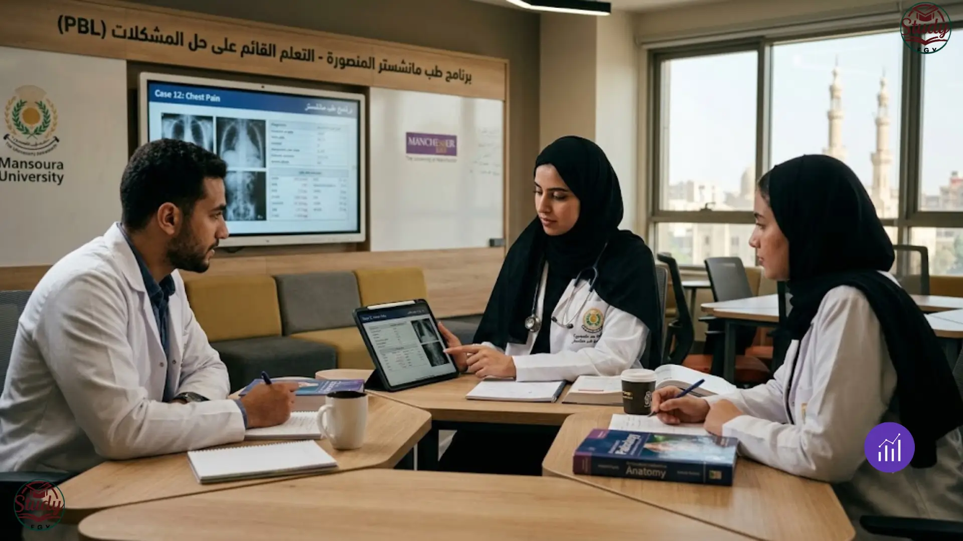 طب مانشستر المنصورة الشروط والرسوم ومميزات البرنامج