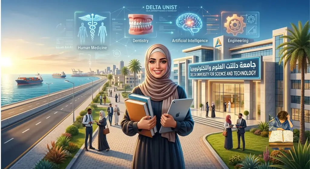 كليات وشروط التقديم في جامعة الدلتا للوافدين