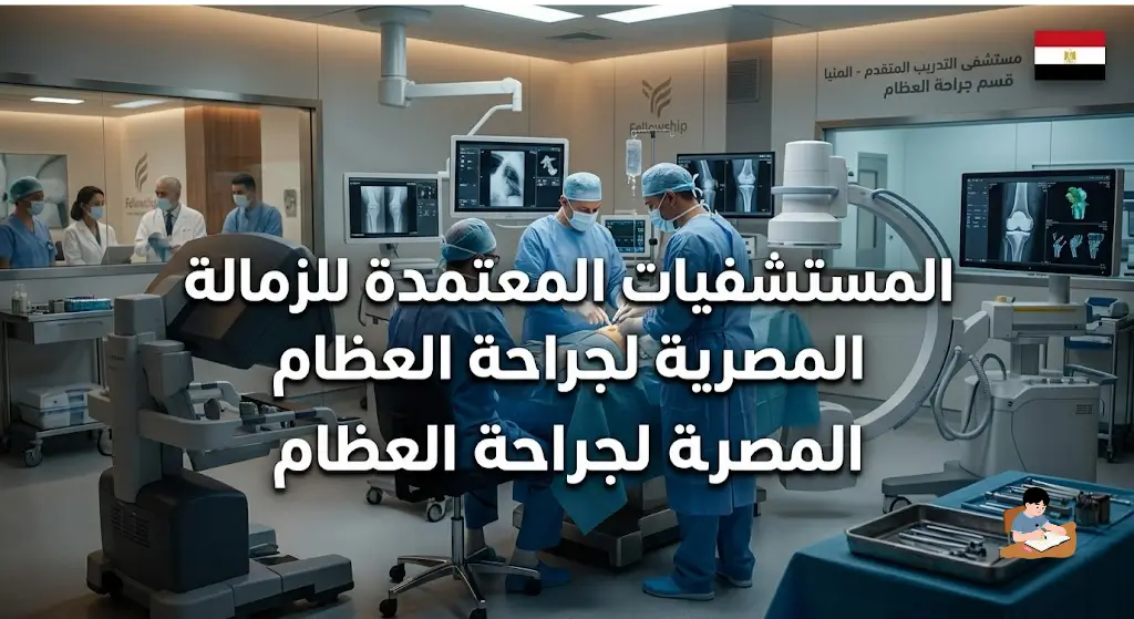 المستشفيات المعتمدة للزمالة المصرية لجراحة العظام