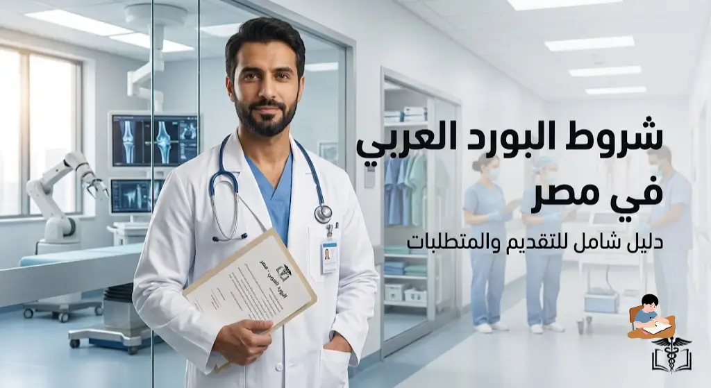 شروط البورد العربي في مصر الخطوات والتخصصات المتاحة