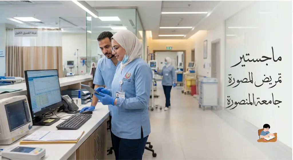 ماجستير تمريض جامعة المنصورة شروط التقديم والرسوم 2026