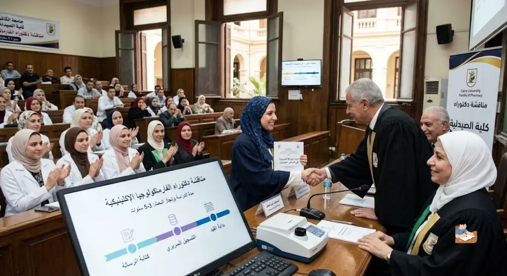 مدة دراسة دكتوراه الفارماكولوجيا الإكلينيكية بمصر 2026