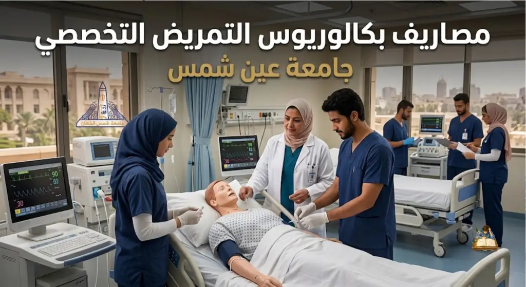 مصاريف بكالوريوس التمريض التخصصي جامعة عين شمس