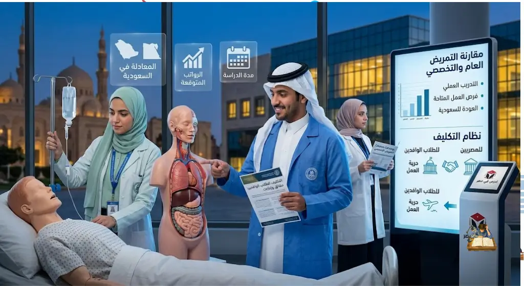 هل التمريض التخصصي له تكليف