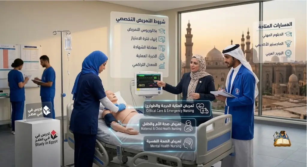 شروط التمريض التخصصي