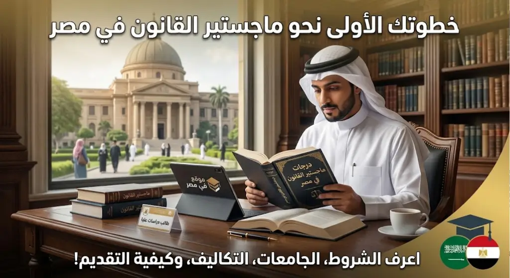دراسة ماجستير القانون في مصر