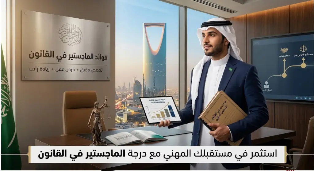 فوائد الماجستير في القانون