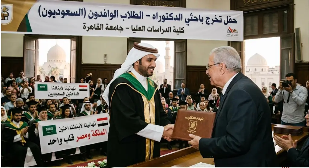 دراسة الدكتوراه في مصر للسعوديين