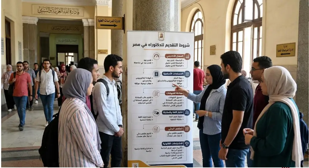 شروط التقديم للدكتوراه في مصر