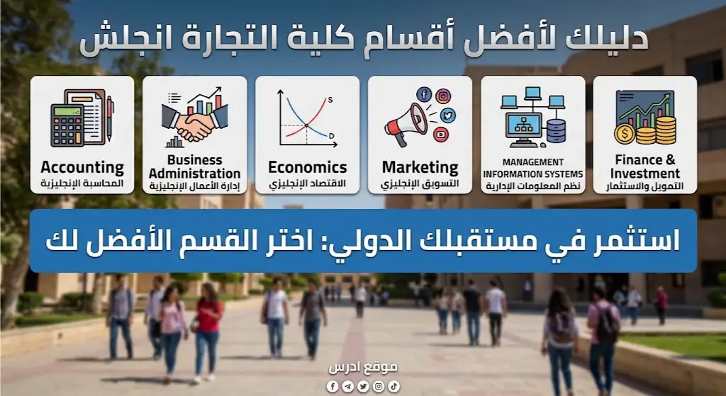 أفضل أقسام كلية التجارة انجلش دليلك الشامل لسوق العمل