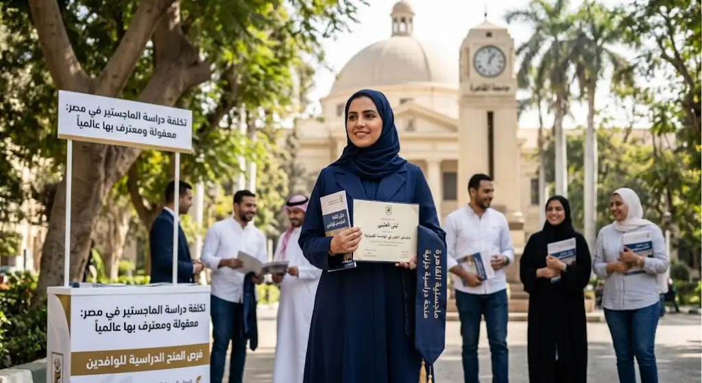 تكلفة دراسة الماجستير في مصر للوافدين