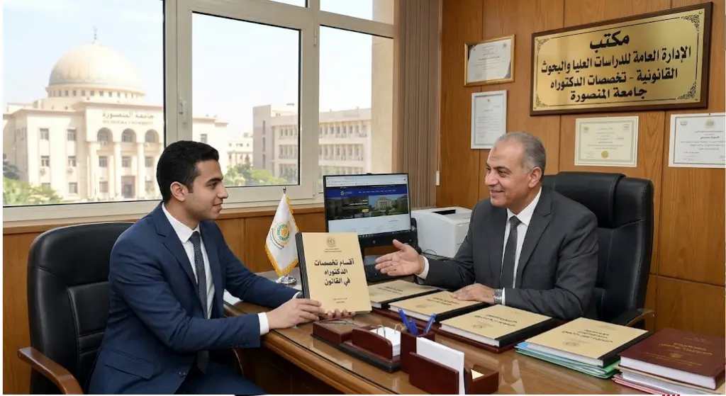 تخصصات الدكتوراه في القانون