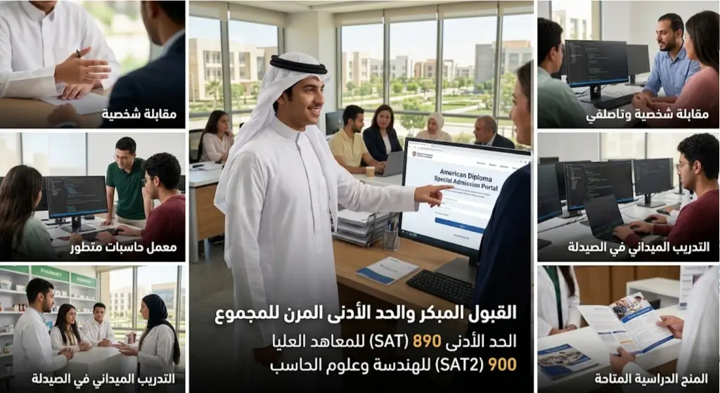كليات الدبلومة الأمريكية في الجامعات الخاصة