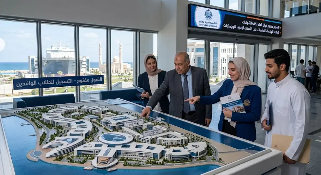 شروط التقديم في الأكاديمية العربية للعلوم والتكنولوجيا والنقل البحري