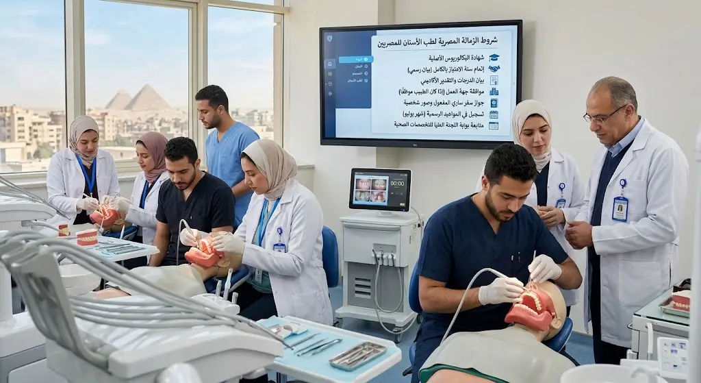 شروط الزمالة المصرية لطب الأسنان للمصريين والأوراق