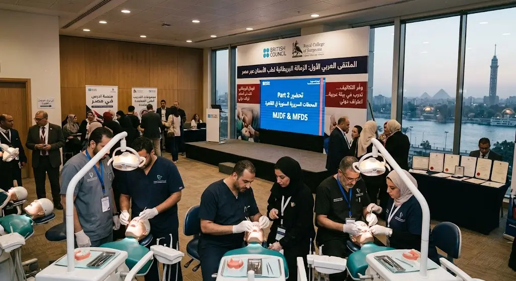 الزمالة البريطانية لطب الأسنان في مصر المراكز والمواعيد