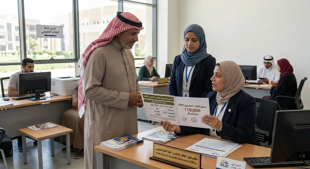 مصاريف جامعة النهضة علاج طبيعي ومعدل القبول وتنسيق الكلية