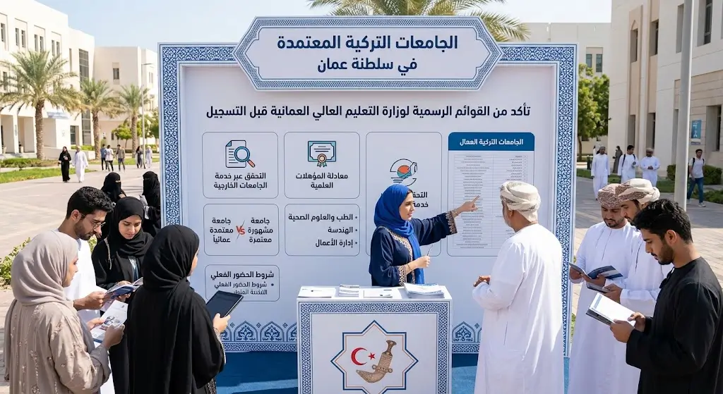 الجامعات التركية المعتمدة في سلطنة عمان شروط القبول