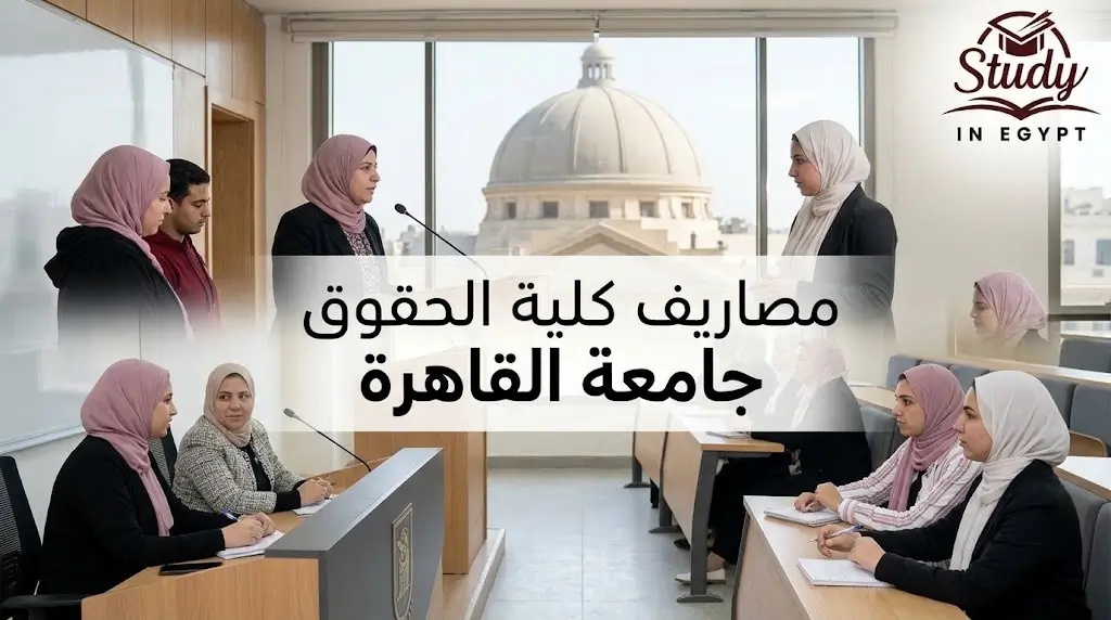 مصاريف كلية الحقوق جامعة القاهرة للوافدين