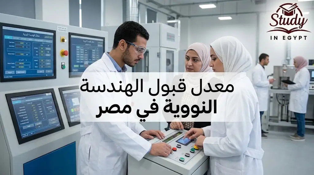 معدل قبول الهندسة النووية في مصر الشروط والنسب للوافدين