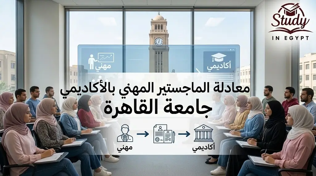 معادلة الماجستير المهني بالأكاديمي جامعة القاهرة