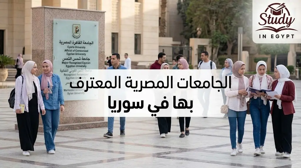الجامعات المصرية المعترف بها في سوريا شروط المعادلة