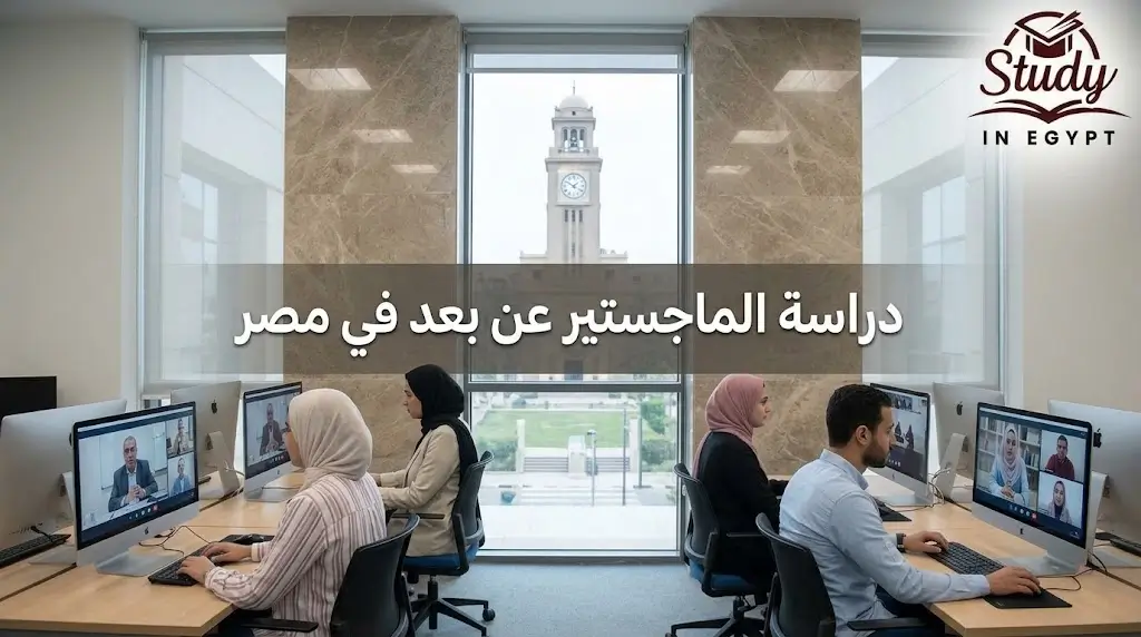 دراسة الماجستير عن بعد في مصر الشروط والتخصصات