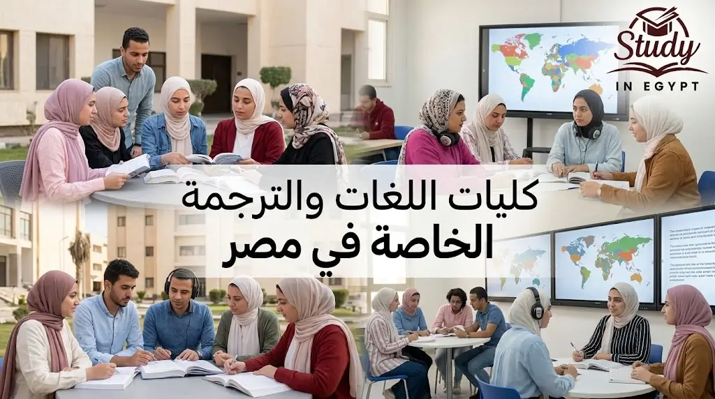 كليات اللغات والترجمة الخاصة في مصر الشروط والتخصصات