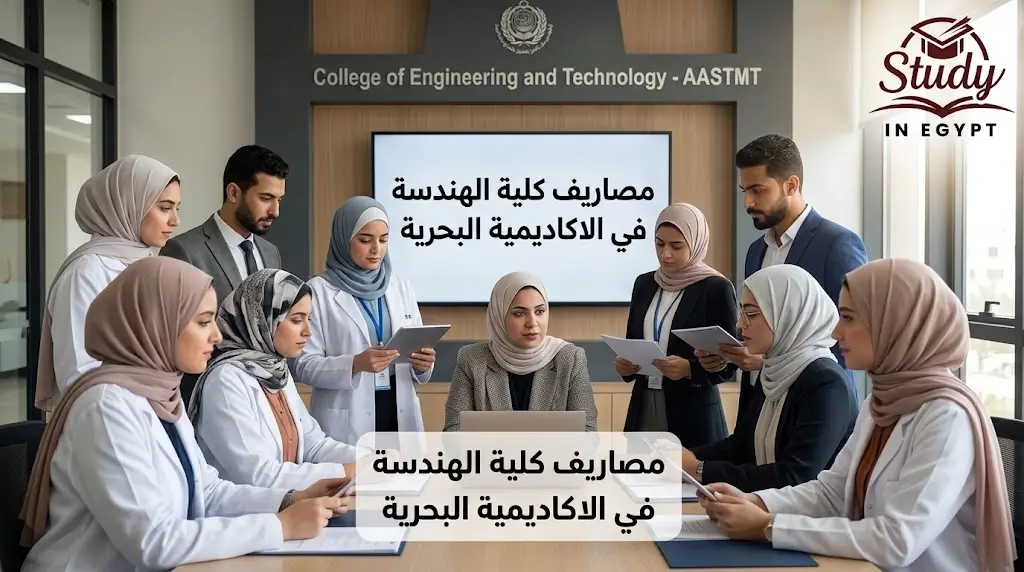 مصاريف كلية الهندسة في الاكاديمية البحرية
