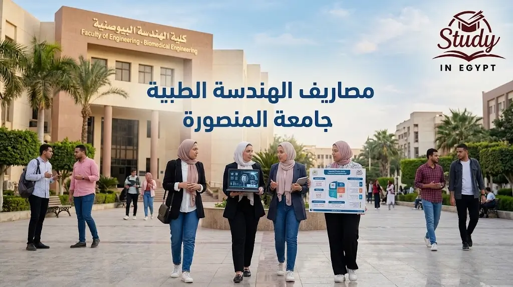 مصاريف الهندسة الطبية جامعة المنصورة للوافدين 2026
