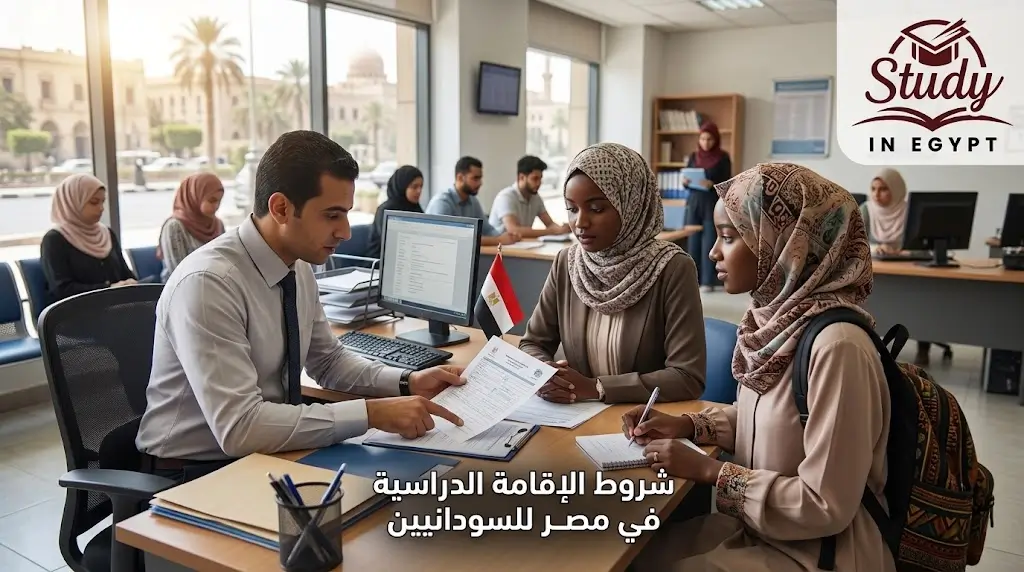 شروط الإقامة الدراسية في مصر للسودانيين الأوراق كاملة