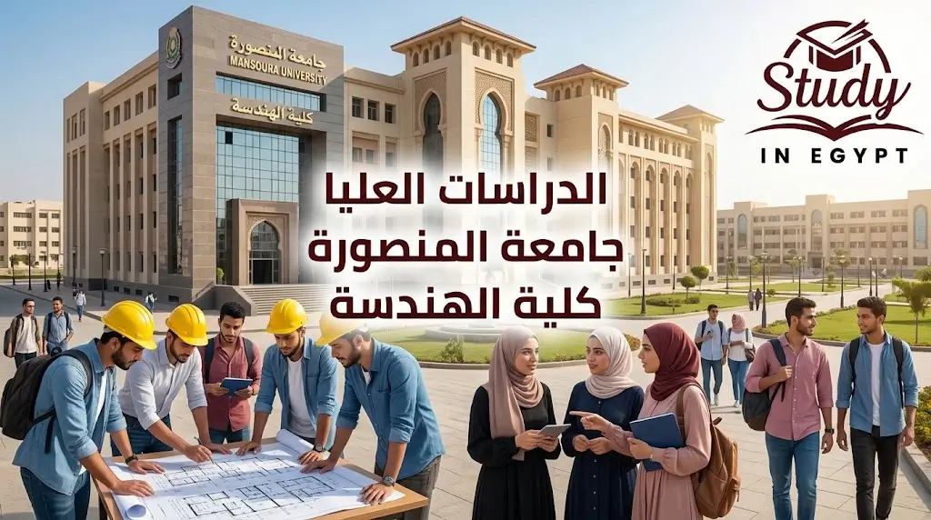 الدراسات العليا جامعة المنصورة كلية الهندسة