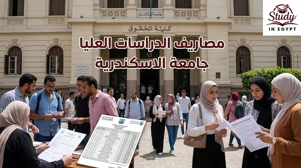 مصاريف الدراسات العليا كلية الحقوق جامعة الاسكندرية