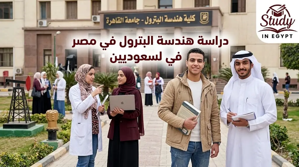 دراسة هندسة البترول في مصر للسعوديين والشروط والتكاليف